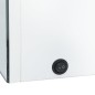 vidaXL Armadietto Bagno con Specchio e LED Bianco Lucido 50x14x60 cm vidaXL Armadietto Bagno con Specchio e LED Bianco Lucido 50x14x60 cm