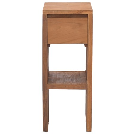 vidaXL Comodino 20x35x50 cm in Legno Massello di Teak