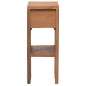 vidaXL Comodino 20x35x50 cm in Legno Massello di Teak vidaXL Comodino 20x35x50 cm in Legno Massello di Teak