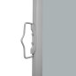 Tenda Laterale Retrattile per Patio 140x600 cm Grigio Tenda Laterale Retrattile per Patio 140x600 cm Grigio