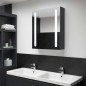 vidaXL Armadietto Bagno con Specchio e LED 50x13x70 cm vidaXL Armadietto Bagno con Specchio e LED 50x13x70 cm