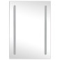 vidaXL Armadietto Bagno con Specchio e LED 50x13x70 cm vidaXL Armadietto Bagno con Specchio e LED 50x13x70 cm