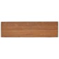 vidaXL Mobile Porta TV con Ruote 110x30x40cm in Legno Massello di Teak vidaXL Mobile Porta TV con Ruote 110x30x40cm in Legno Massello di Teak