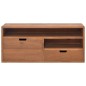 vidaXL Mobile Porta TV 90x30x40 cm in Legno Massello di Teak vidaXL Mobile Porta TV 90x30x40 cm in Legno Massello di Teak