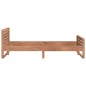 vidaXL Giroletto in Legno Massello di Teak 100x200 cm vidaXL Giroletto in Legno Massello di Teak 100x200 cm