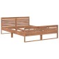 vidaXL Giroletto in Legno Massello di Teak 140x200 cm vidaXL Giroletto in Legno Massello di Teak 140x200 cm