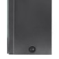 vidaXL Armadietto Bagno con Specchio e LED Grigio Lucido 50x13x70 cm