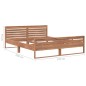 vidaXL Giroletto in Legno Massello di Teak 160x200 cm vidaXL Giroletto in Legno Massello di Teak 160x200 cm