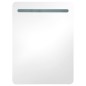 vidaXL Armadietto Bagno con Specchio e LED Rovere 60x11x80 cm vidaXL Armadietto Bagno con Specchio e LED Rovere 60x11x80 cm