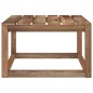 Tavolo da Giardino Pallet Marrone 60x60x36,5cm Pino Impregnato Tavolo da Giardino Pallet Marrone 60x60x36,5cm Pino Impregnato