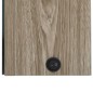 vidaXL Armadietto Bagno con Specchio e LED Rovere 50x14x60 cm vidaXL Armadietto Bagno con Specchio e LED Rovere 50x14x60 cm