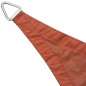 Vela Parasole in Tela Oxford Quadrata 2x2 m Terracotta