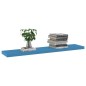 vidaXL Scaffali a Parete 2 pz Blu 120x23,5x3,8 cm in MDF vidaXL Scaffali a Parete 2 pz Blu 120x23,5x3,8 cm in MDF