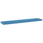 vidaXL Scaffali a Parete 2 pz Blu 120x23,5x3,8 cm in MDF vidaXL Scaffali a Parete 2 pz Blu 120x23,5x3,8 cm in MDF