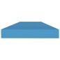 vidaXL Scaffali a Parete 2 pz Blu 120x23,5x3,8 cm in MDF vidaXL Scaffali a Parete 2 pz Blu 120x23,5x3,8 cm in MDF