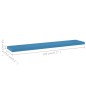 vidaXL Scaffali a Parete 2 pz Blu 120x23,5x3,8 cm in MDF vidaXL Scaffali a Parete 2 pz Blu 120x23,5x3,8 cm in MDF