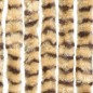 Zanzariera Beige e Marrone 100x220 cm Ciniglia