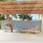 Tenda Laterale Retrattile per Patio 140x600 cm Grigio Tenda Laterale Retrattile per Patio 140x600 cm Grigio