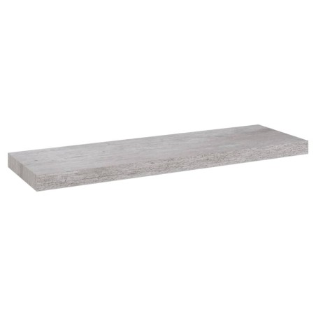 vidaXL Scaffale a Parete Grigio Cemento 80x23,5x3,8 cm in MDF