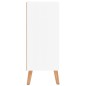 vidaXL Credenza Bianca e Rovere Sonoma 60x30x72 cm in Truciolato vidaXL Credenza Bianca e Rovere Sonoma 60x30x72 cm in Truciolato