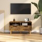 vidaXL Mobile TV Rovere Fumo 90x40x48,5 cm in Truciolato vidaXL Mobile TV Rovere Fumo 90x40x48,5 cm in Truciolato