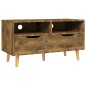 vidaXL Mobile TV Rovere Fumo 90x40x48,5 cm in Truciolato vidaXL Mobile TV Rovere Fumo 90x40x48,5 cm in Truciolato