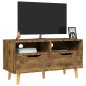 vidaXL Mobile TV Rovere Fumo 90x40x48,5 cm in Truciolato vidaXL Mobile TV Rovere Fumo 90x40x48,5 cm in Truciolato