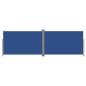 Tenda da Sole Laterale Retrattile Blu 200x600 cm Tenda da Sole Laterale Retrattile Blu 200x600 cm