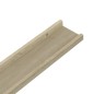 vidaXL Mensole da Parete 4 pz Rovere Sonoma 80x9x3 cm vidaXL Mensole da Parete 4 pz Rovere Sonoma 80x9x3 cm