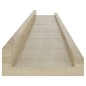 vidaXL Mensole da Parete 4 pz Rovere Sonoma 80x9x3 cm vidaXL Mensole da Parete 4 pz Rovere Sonoma 80x9x3 cm