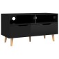 vidaXL Mobile TV Nero Lucido 90x40x48,5 cm in Truciolato vidaXL Mobile TV Nero Lucido 90x40x48,5 cm in Truciolato
