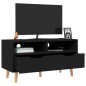 vidaXL Mobile TV Nero 90x40x48,5 cm in Truciolato