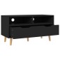 vidaXL Mobile TV Nero 90x40x48,5 cm in Truciolato