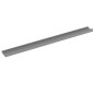 vidaXL Mensole da Parete 2 pz Grigie 100x9x3 cm vidaXL Mensole da Parete 2 pz Grigie 100x9x3 cm