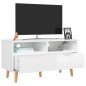 vidaXL Mobile TV Bianco Lucido 90x40x48,5 cm in Truciolato vidaXL Mobile TV Bianco Lucido 90x40x48,5 cm in Truciolato