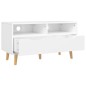 vidaXL Mobile TV Bianco Lucido 90x40x48,5 cm in Truciolato vidaXL Mobile TV Bianco Lucido 90x40x48,5 cm in Truciolato