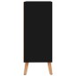vidaXL Credenza Nera 60x30x72 cm in Truciolato vidaXL Credenza Nera 60x30x72 cm in Truciolato