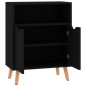 vidaXL Credenza Nera 60x30x72 cm in Truciolato vidaXL Credenza Nera 60x30x72 cm in Truciolato