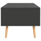vidaXL Tavolino da Caffè Grigio 100x49,5x43 cm in Truciolato vidaXL Tavolino da Caffè Grigio 100x49,5x43 cm in Truciolato