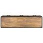 vidaXL Mobile Porta TV 110x30x45 cm in Legno Massello di Mango Grezzo vidaXL Mobile Porta TV 110x30x45 cm in Legno Massello di Mango Grezzo