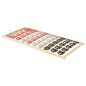 vidaXL Rete a Doghe con 12 Doghe Schienale Regolabile 100x200 cm vidaXL Rete a Doghe con 12 Doghe Schienale Regolabile 100x200 cm