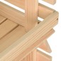 vidaXL Carrello Portaverdure 77x30x80 cm in Legno Massello di Pino vidaXL Carrello Portaverdure 77x30x80 cm in Legno Massello di Pino