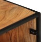 vidaXL Mobile Porta TV 110x30x45 cm in Legno Massello di Acacia