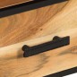 vidaXL Mobile Porta TV 110x30x45 cm in Legno Massello di Acacia