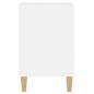 Mobile Porta TV Bianco Lucido 100x35x55 cm in Legno Multistrato Mobile Porta TV Bianco Lucido 100x35x55 cm in Legno Multistrato