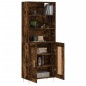 vidaXL Credenza Rovere Fumo 69,5x34x180 cm in Legno Multistrato vidaXL Credenza Rovere Fumo 69,5x34x180 cm in Legno Multistrato
