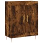 vidaXL Credenza Rovere Fumo 69,5x34x180 cm in Legno Multistrato vidaXL Credenza Rovere Fumo 69,5x34x180 cm in Legno Multistrato
