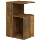 Tavolino da Salotto Rovere Fumo 36x30x56cm Legno Multistrato Tavolino da Salotto Rovere Fumo 36x30x56cm Legno Multistrato