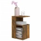 Tavolino da Salotto Rovere Fumo 36x30x56cm Legno Multistrato Tavolino da Salotto Rovere Fumo 36x30x56cm Legno Multistrato