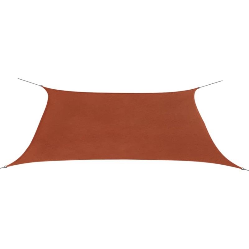 vidaXL Parasole a Vela Oxford Rettangolare 2x4 m Terracotta vidaXL Parasole a Vela Oxford Rettangolare 2x4 m Terracotta